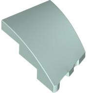 Lego (N) ~ Wedge 3 x 2 Left No Studs ~ [Light Aqua]
