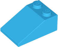 Lego (U) ~ Slope 33 3 x 2 ~ [Dark Azure]