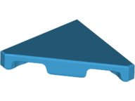 Lego (N) ~ Tile Modified 2 x 2 Wedge Triangular ~ [Dark Azure]