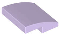 Lego (N) ~ Slope Curved 2 x 2 x 2/3 ~ [Lavender]