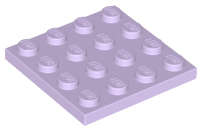 Lego (N) ~ Plate 4 x 4 ~ [Lavender]