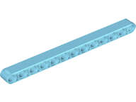 Lego (U) ~ Technic Liftarm Thick 1 x 13 ~ [Medium Azure]