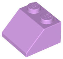 Lego (N) ~ Slope 45 2 x 2 ~ [Medium Lavender]