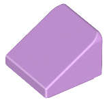 Lego (U) ~ Slope 30 1 x 1 x 2/3 ~ [Medium Lavender]
