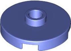 Lego (N) ~ Tile Round 2 x 2 with Open Stud ~ [Blue Violet]