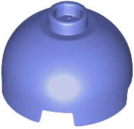 Lego (N) ~ Brick Round 2 x 2 Dome Top ~ [Blue Violet]