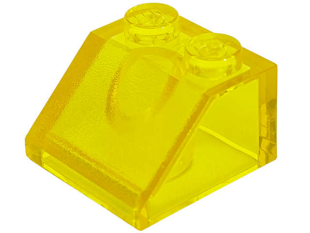 Lego (N) ~ Slope 45 2 x 2 ~ [Trans-Yellow]
