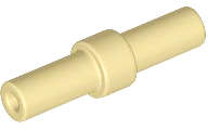 Lego (N) ~ Bar 2L with Stop Ring ~ [Tan]