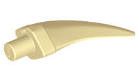 Lego (N) ~ Barb / Claw / Horn / Tooth - Medium ~ [Tan]