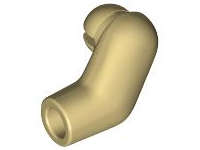 Lego Used - Arm Left~ [Tan]