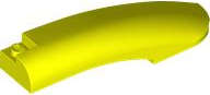 Lego (U) ~ Wedge 10 x 2 x 2 Right ~ [Neon Yellow]