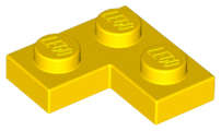 Lego (U) ~ Plate 2 x 2 Corner ~ [Yellow]
