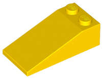 Lego (U) ~ Slope 18 4 x 2 ~ [Yellow]