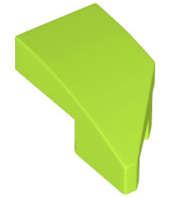 Lego (N) ~ Wedge 2 x 1 x 2/3 Left ~ [Lime]