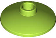 Lego (N) ~ Dish 2 x 2 Inverted (Radar) ~ [Lime]