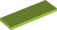 Lego (N) ~ Tile 2 x 6 ~ [Lime]
