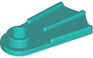 Lego (N) ~ Minifigure Footgear Flipper ~ [Dark Turquoise]