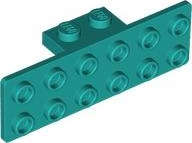 Lego (N) ~ Bracket 1 x 2 - 2 x 6 ~ [Dark Turquoise]