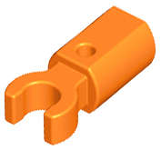 Lego (N) ~ Bar Holder with Clip ~ [Orange]