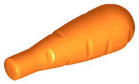 Lego NEW - Orange Carrot / Club