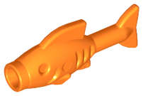 Lego (N) ~ Fish ~ [Orange]