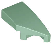 Lego (N) ~ Wedge 2 x 1 x 2/3 Right ~ [Sand Green]