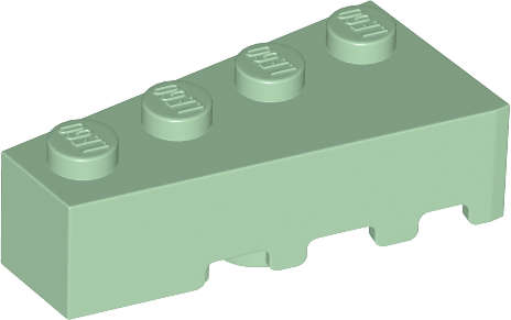 Lego (N) ~ Wedge 4 x 2 Left ~ [Sand Green]