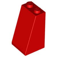 Lego (U) ~ Slope 75 2 x 2 x 3 - Solid Studs ~ [Red]