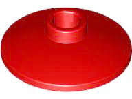 Lego (N) ~ Dish 2 x 2 Inverted (Radar) ~ [Red]