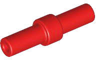 Lego (N) ~ Bar 2L with Stop Ring ~ [Red]