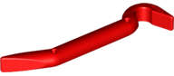 Lego (N) ~ Minifigure Utensil Tool Crowbar ~ [Red]