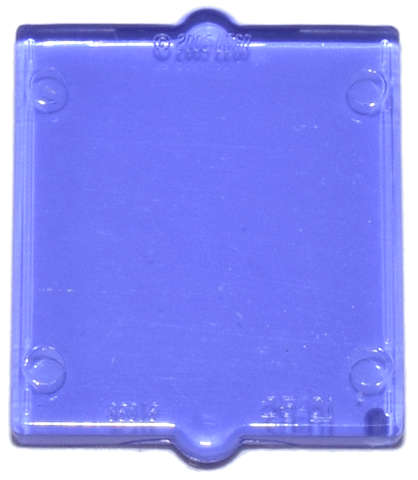 Lego (N) ~ Glass for Window 1 x 2 x 2 Flat Front ~ [Trans-Purple]