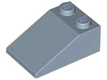 Lego (U) ~ Slope 33 3 x 2 ~ [Sand Blue]
