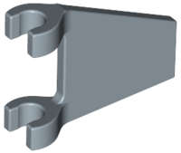 Lego (N) ~ Flag 2 x 2 Trapezoid with Flat Edge ~ [Sand Blue]