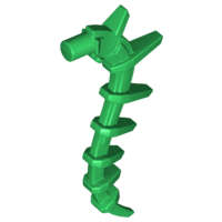 Lego NEW - Plant Vine Seaweed / Appendage Spiked / Bionicle Spine~ [Green]