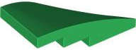 Lego (N) ~ Wedge 4 x 2 Left No Studs ~ [Green]