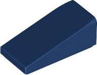 Lego (N) ~ Slope 18 2 x 1 x 2/3 ~ [Dark Blue]