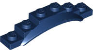 Lego (N) ~ Vehicle Mudguard 1 1/2 x 6 x 1 with Arch ~ [Dark Blue]