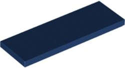 Lego (N) ~ Tile 2 x 6 ~ [Dark Blue]