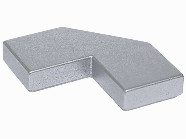Lego (N) ~ Tile Modified Facet 2 x 2 ~ [Metallic Silver]