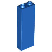 Lego (N) ~ Brick 1 x 2 x 5 ~ [Blue]