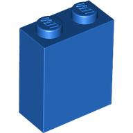 Lego (N) ~ Brick 1 x 2 x 2 with Inside Stud Holder ~ [Blue]