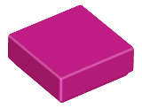 Lego (U) ~ Tile 1 x 1 ~ [Magenta]