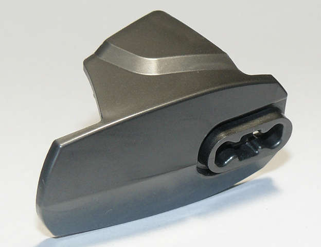 Lego (U) ~ Hero Factory Armor with Ball Joint Socket - Size 5 ~ [Pearl Dark Gray]