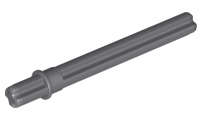 Lego (U) ~ Technic Axle 5.5L with Stop ~ [Dark Bluish Gray]
