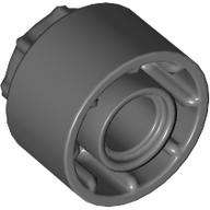 Lego (N) ~ Technic Driving Ring Extension with 8 Teeth Inside and Outside ~ [Dark Bluish Gray]