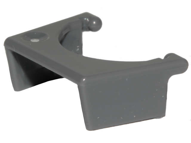 Lego (N) ~ Minifigure Visor SW Clone Trooper ~ [Dark Bluish Gray]