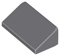 Lego NEW - Slope 30 1 x 2 x 2/3~ [Dark Bluish Gray]