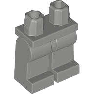 Lego (U) ~ Hips and Legs Plain ~ [Dark Bluish Gray]