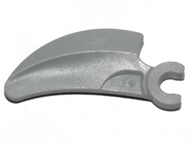 Lego NEW - Barb / Claw / Horn / Tooth with Clip Curved~ [Light Bluish Gray]